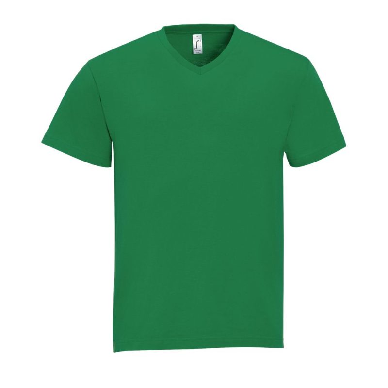 Camiseta Hombre Cuello Pico Victory Sols - Verde Pradera - Sols