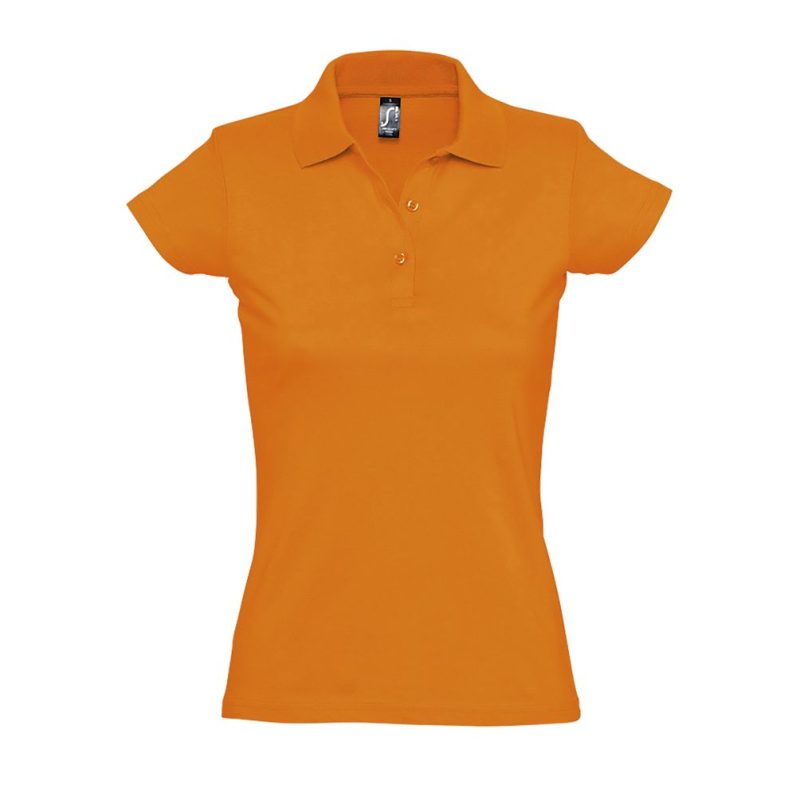 Polo Mujer Prescott Women Sols - Naranja - Sols