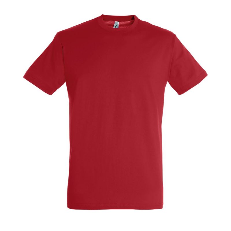 Camiseta Unisex Cuello Redondo Regent Sols - Rojo - Sols