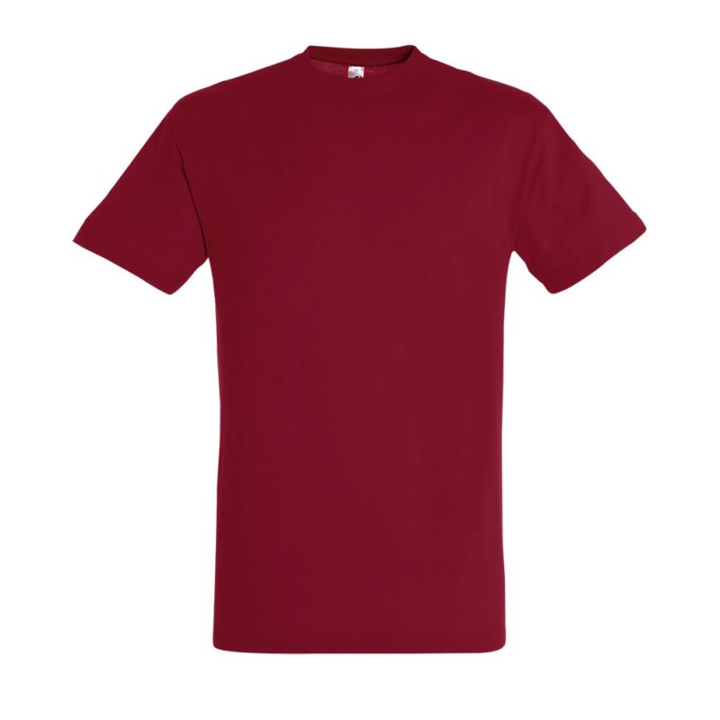 Camiseta Unisex Cuello Redondo Regent Sols - Rojo Tango - Sols