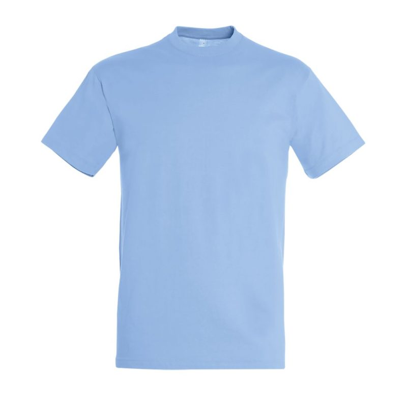 Camiseta Unisex Cuello Redondo Regent Sols - Azul Cielo - Sols