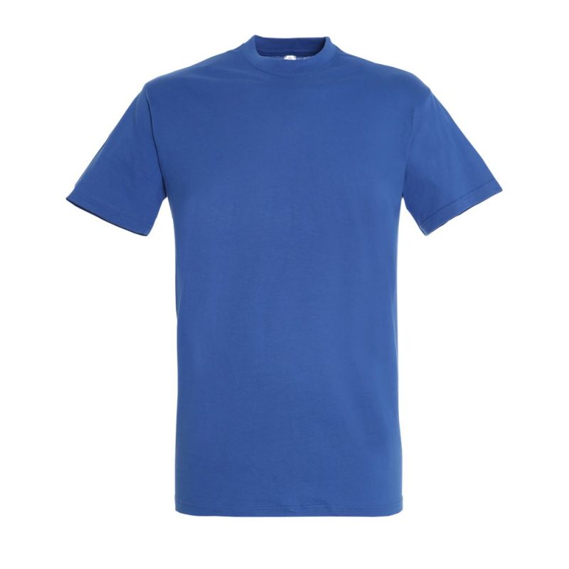 Camiseta Unisex Cuello Redondo Regent Sols - Azul Royal - Sols