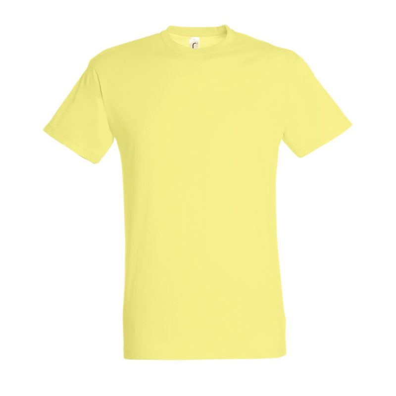 Camiseta Unisex Cuello Redondo Regent Sols - Amarillo Palido - Sols