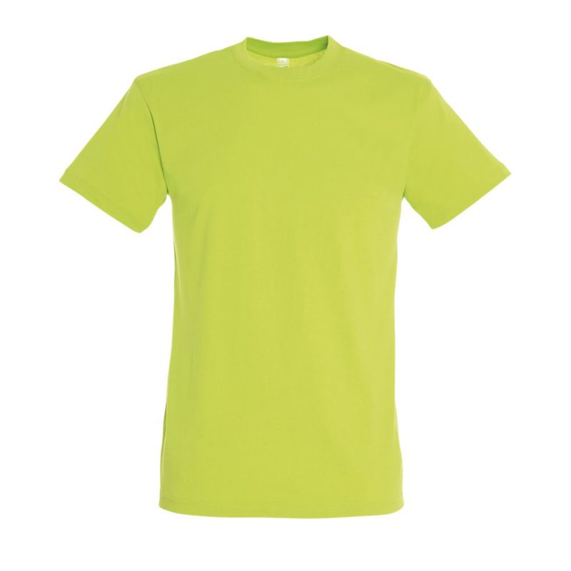 Camiseta Unisex Cuello Redondo Regent Sols - Verde Manzana - Sols