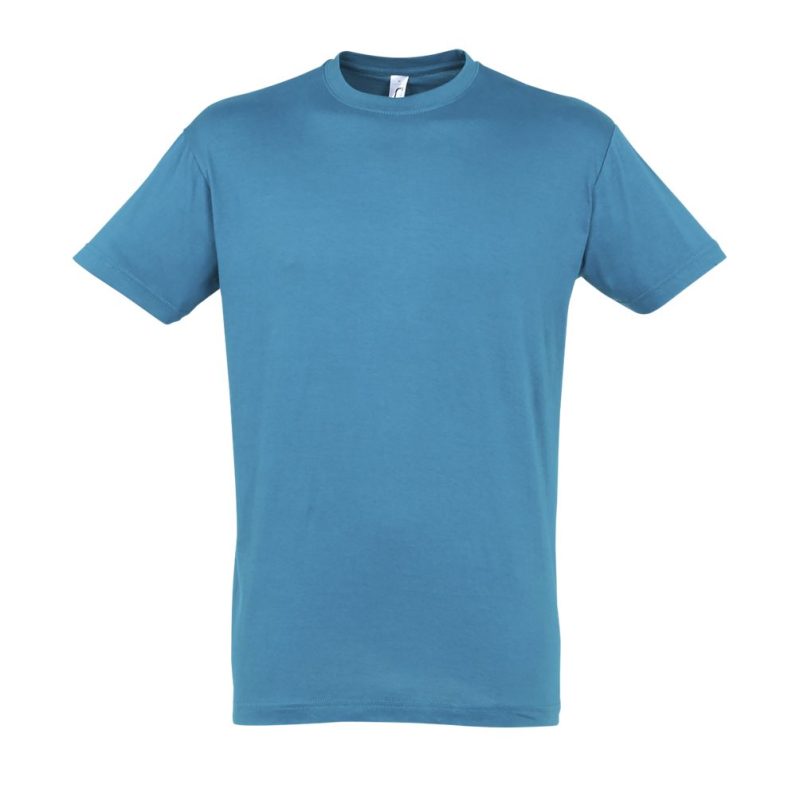 Camiseta Unisex Cuello Redondo Regent Sols - Aqua - Sols