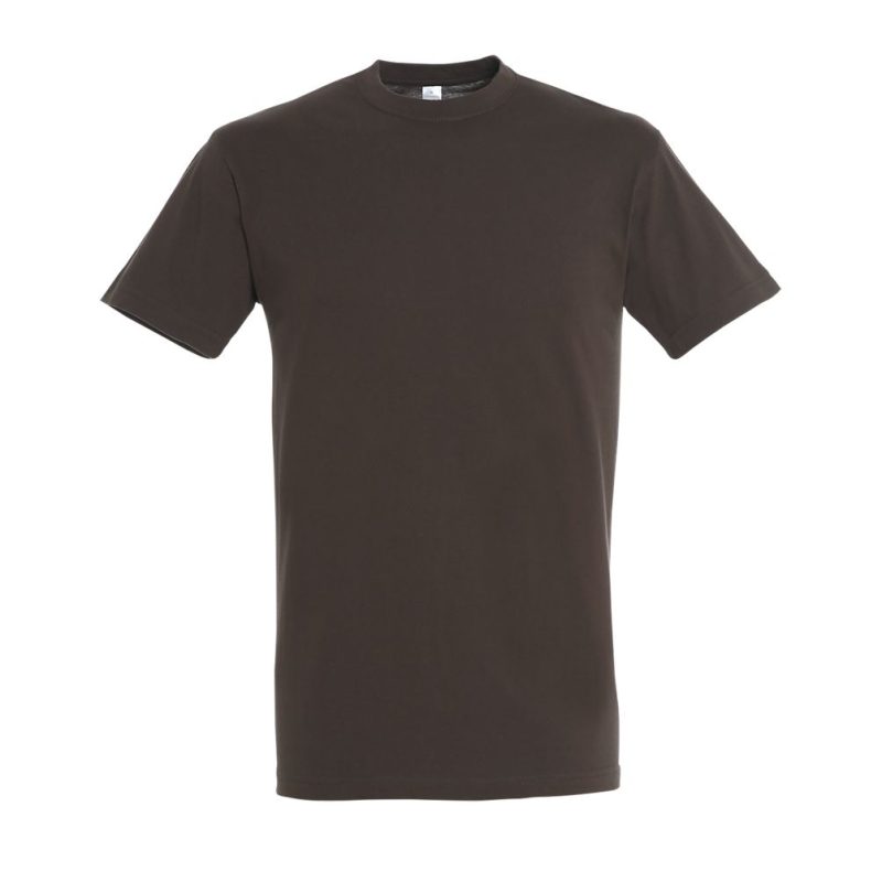 Camiseta Unisex Cuello Redondo Regent Sols - Chocolate - Sols