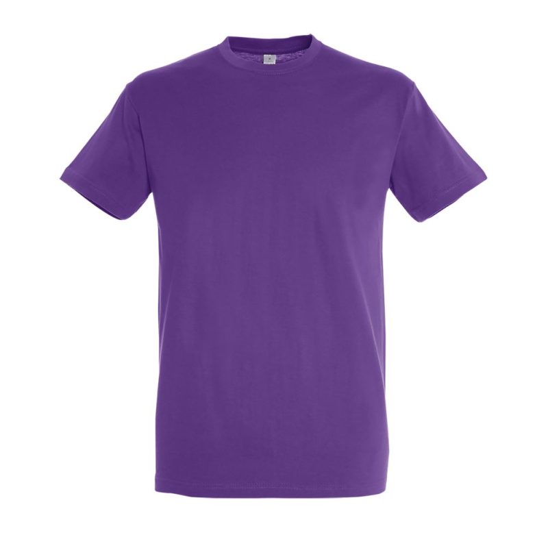 Camiseta Unisex Cuello Redondo Regent Sols - Morado Claro - Sols