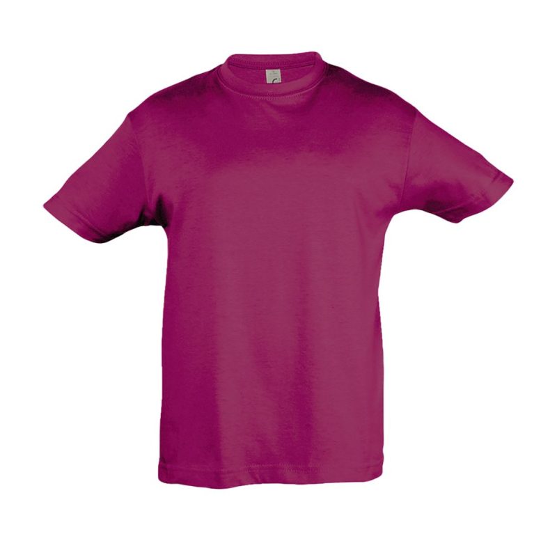 Camiseta Niño Cuello Redondo Regent Kids Sols - Fucsia - Sols