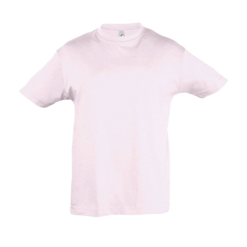 Camiseta Niño Cuello Redondo Regent Kids Sols - Rosa Palido - Sols
