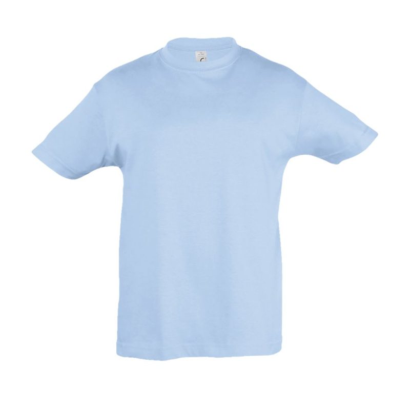 Camiseta Niño Cuello Redondo Regent Kids Sols - Azul Cielo - Sols