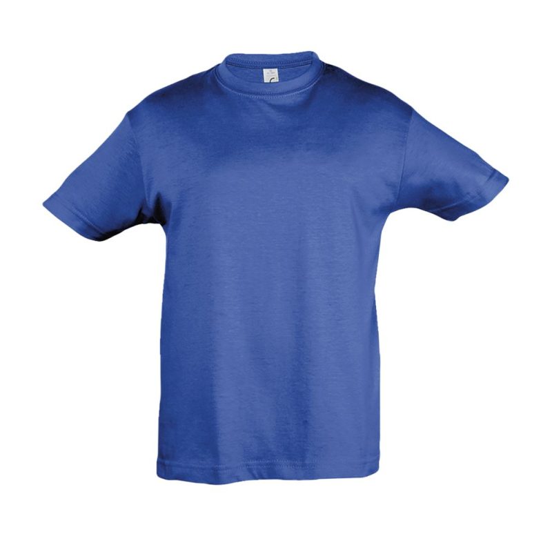 Camiseta Niño Cuello Redondo Regent Kids Sols - Azul Royal - Sols