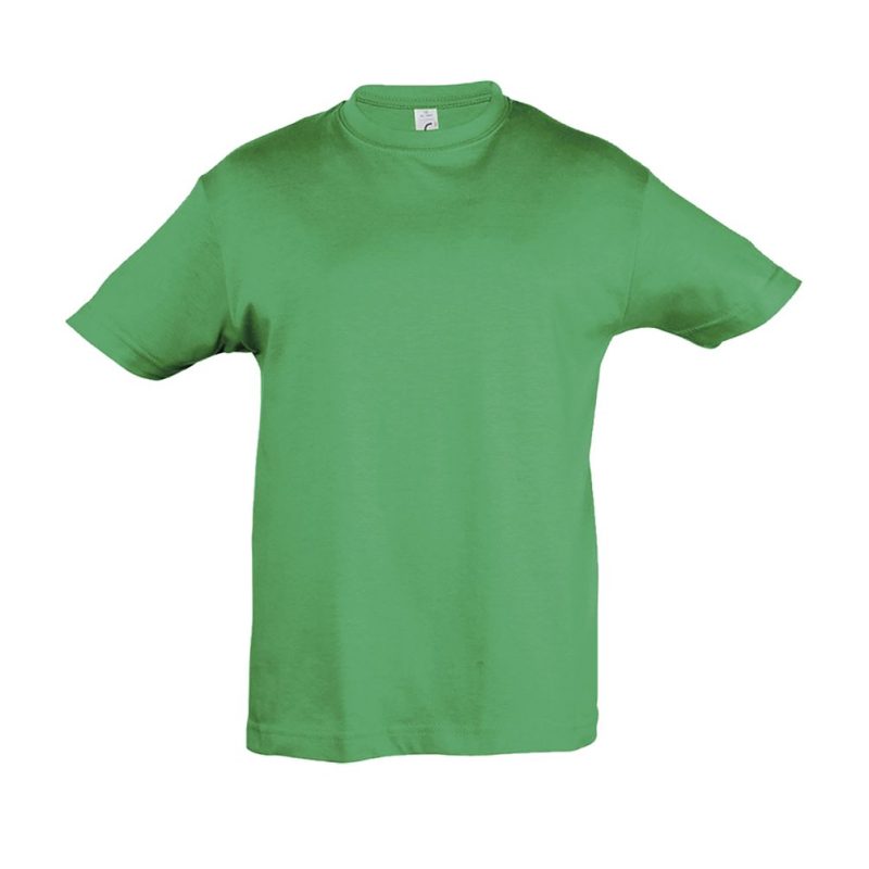Camiseta Niño Cuello Redondo Regent Kids Sols - Verde Pradera - Sols