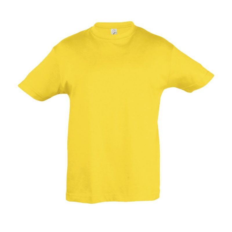 Camiseta Niño Cuello Redondo Regent Kids Sols - Amarillo - Sols