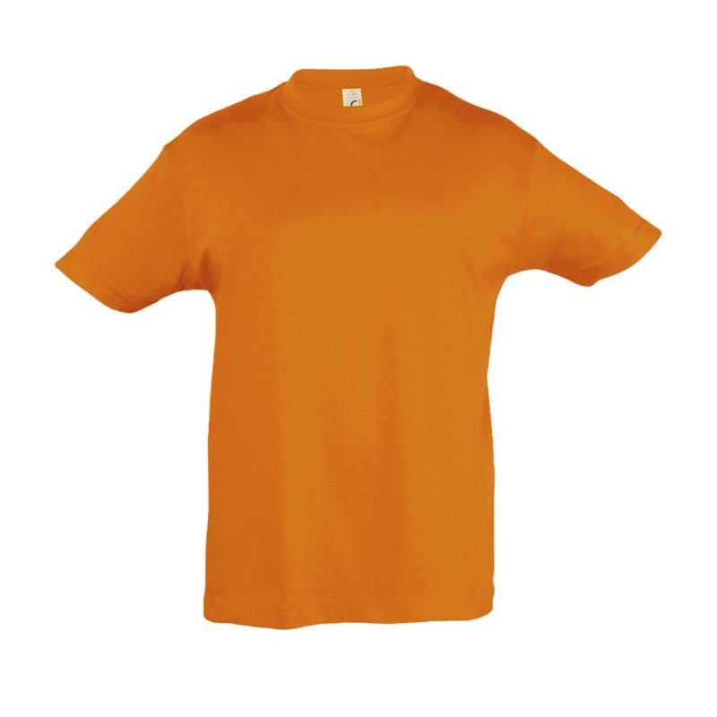 Camiseta Niño Cuello Redondo Regent Kids Sols - Naranja - Sols