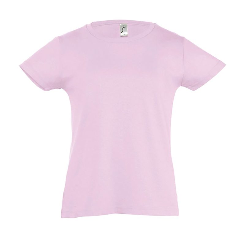Camiseta Niña Cherry Sols - Rosa Médio - Sols