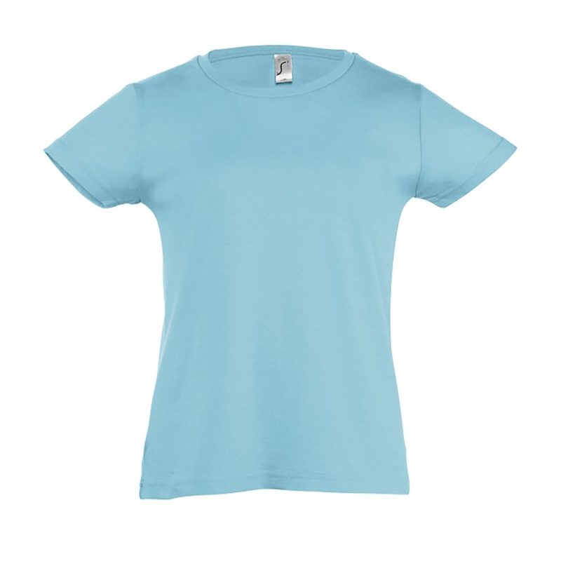 Camiseta Niña Cherry Sols - Azul Atolón - Sols