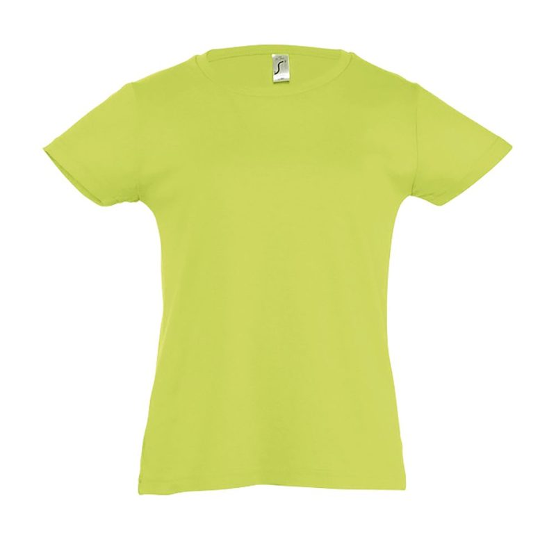 Camiseta Niña Cherry Sols - Verde Manzana - Sols