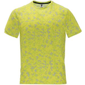 Camiseta Assen Roly - Pixel amarillo fluor