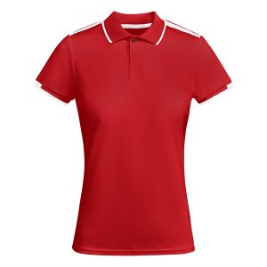 Polo Tamil Woman Roly - Rojo/blanco