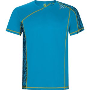 Camiseta Sochi Roly - Print run turquesa