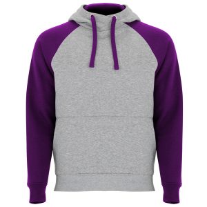 Sudadera Badet Roly - Gris vigore/purpura