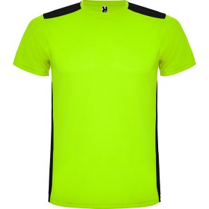 Camiseta Detroit Roly - Lima punch/negro