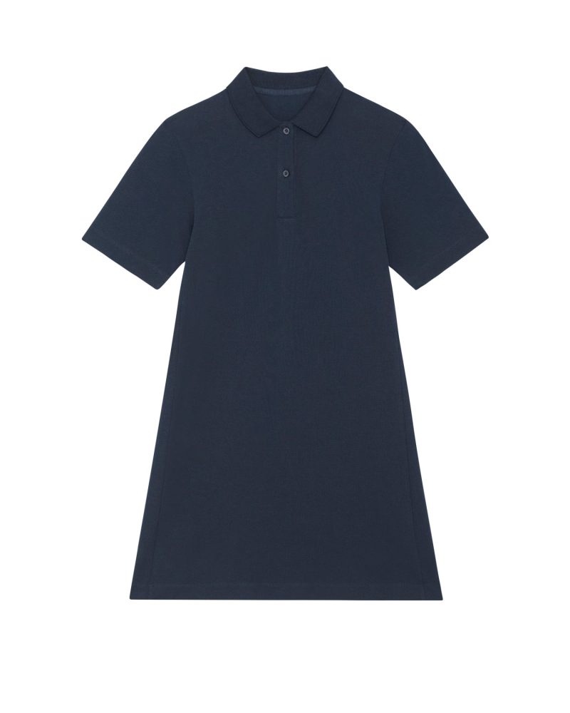 Vestido polo Paiger Stanley Stella - French Navy