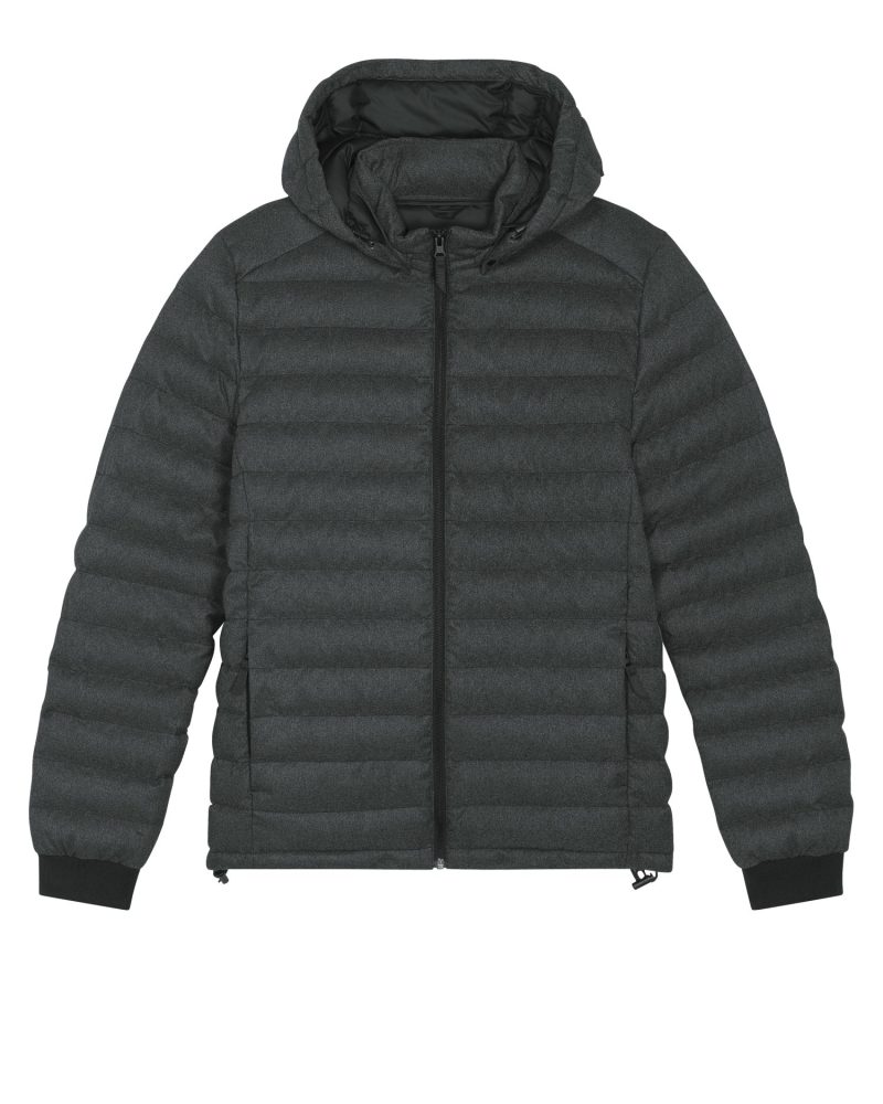 Chaqueta acolchada Voyager Wool-Like Stanley Stella - Dark Heather Grey