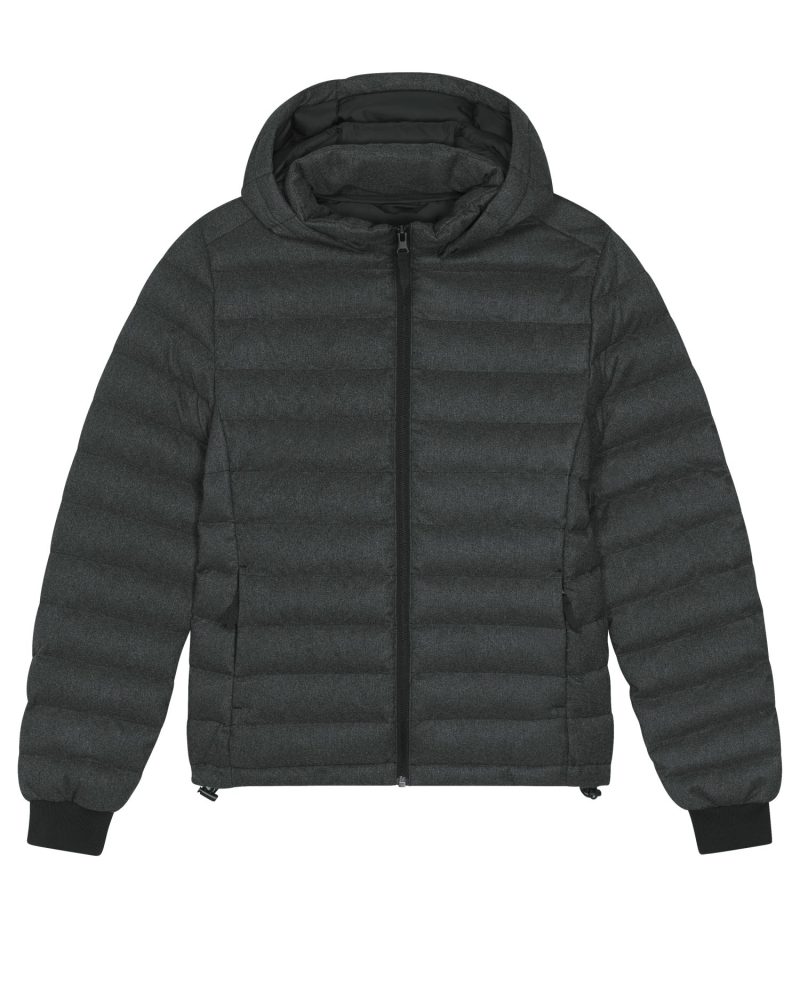 Chaqueta acolchada Voyager Wool-Like Stanley Stella - Dark Heather Grey