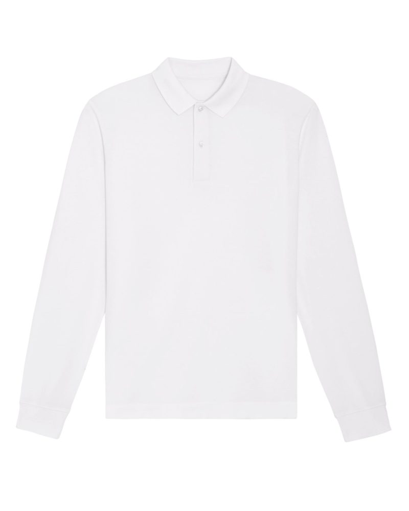 Polo Prepster Long Sleeve Stanley Stella - White