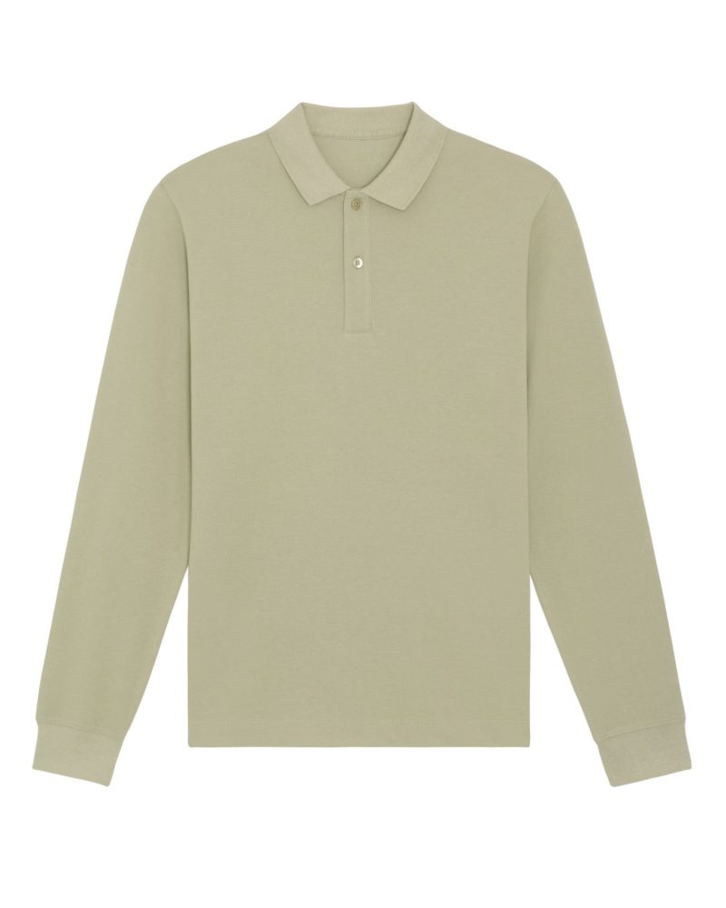Polo Prepster Long Sleeve Stanley Stella - Sage