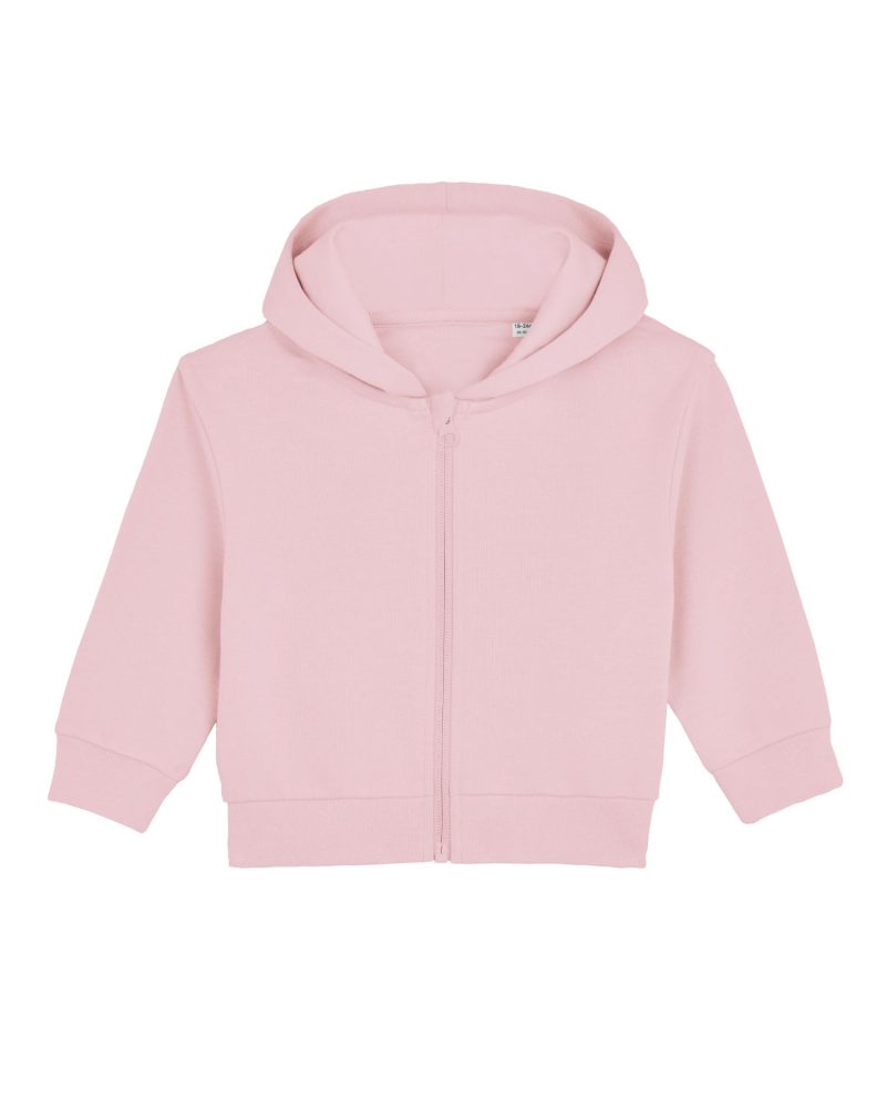 Sudadera con cremallera Baby Connector Stanley Stella - Cotton Pink