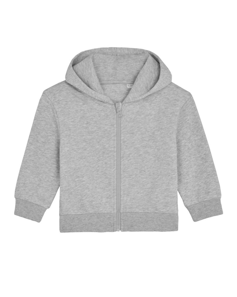 Sudadera con cremallera Baby Connector Stanley Stella - Heather Grey