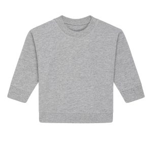 Sudadera de cuello redondo Baby Changer Stanley Stella - Heather Grey