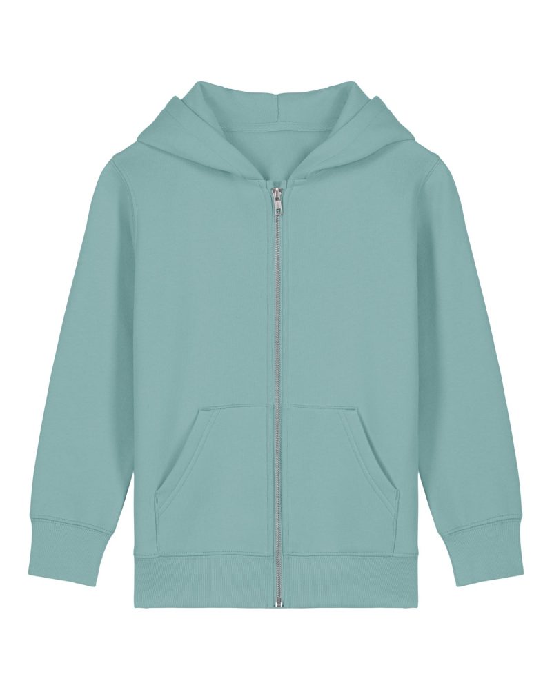 Sudadera con cremallera Mini Cultivator 2.0 Stanley Stella - Teal Monstera