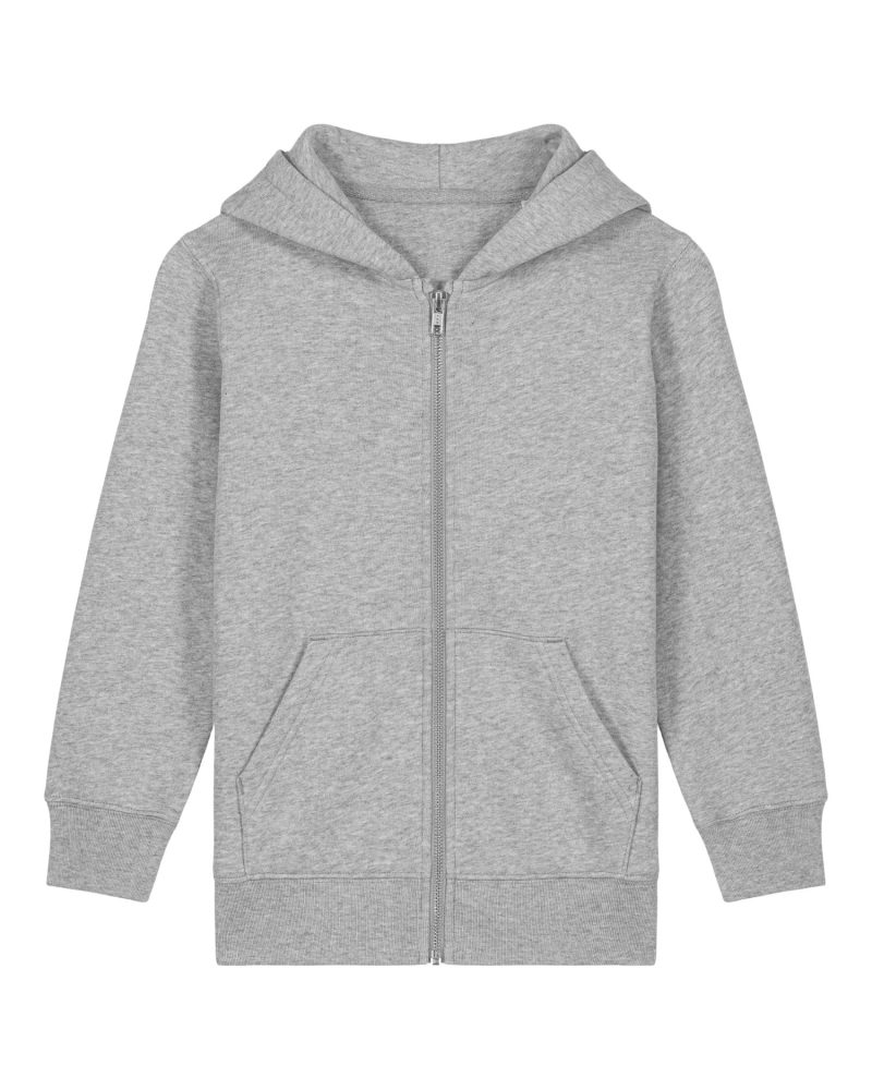 Sudadera con cremallera Mini Cultivator 2.0 Stanley Stella - Heather Grey