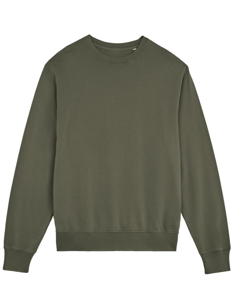 Sudadera de cuello redondo Matcher Vintage Stanley Stella - G. Dyed Khaki