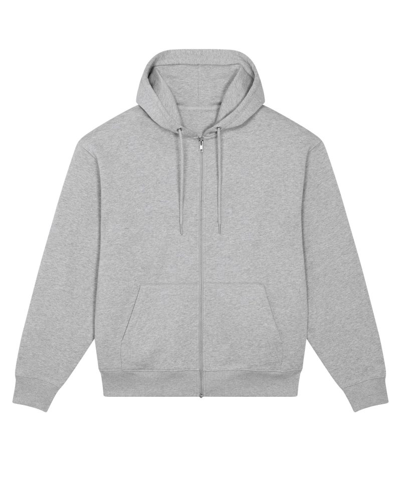 Sudadera con cremallera Locker Heavy Stanley Stella - Heather Grey