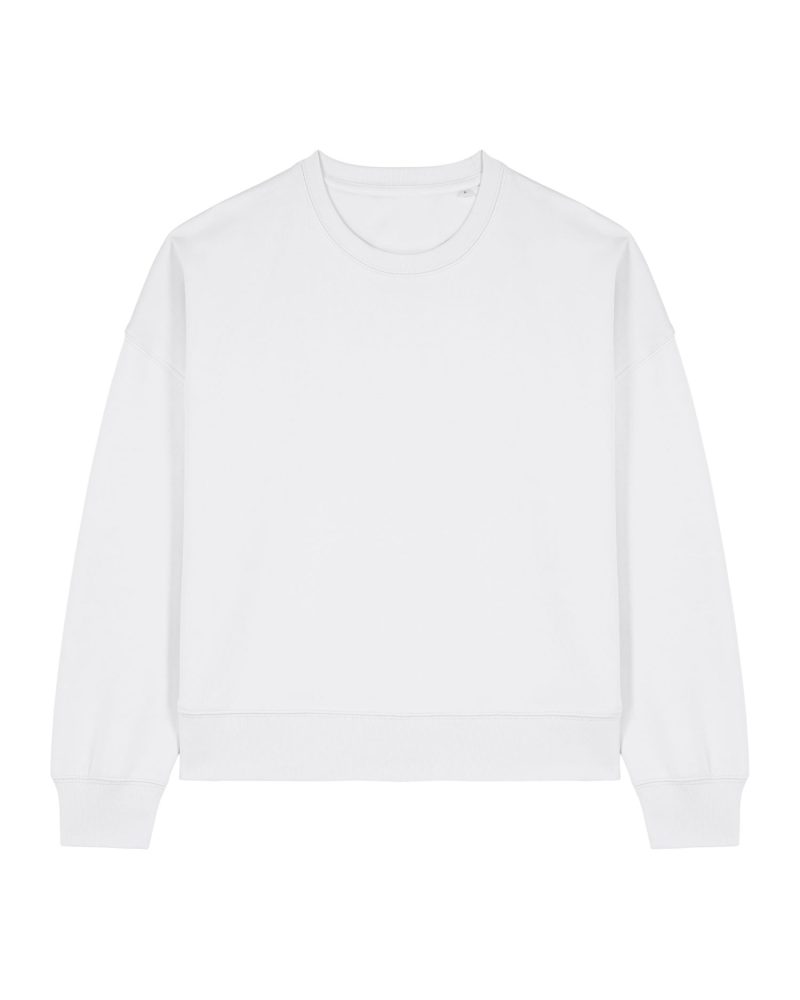 Sudadera de cuello redondo Alma Stanley Stella - White