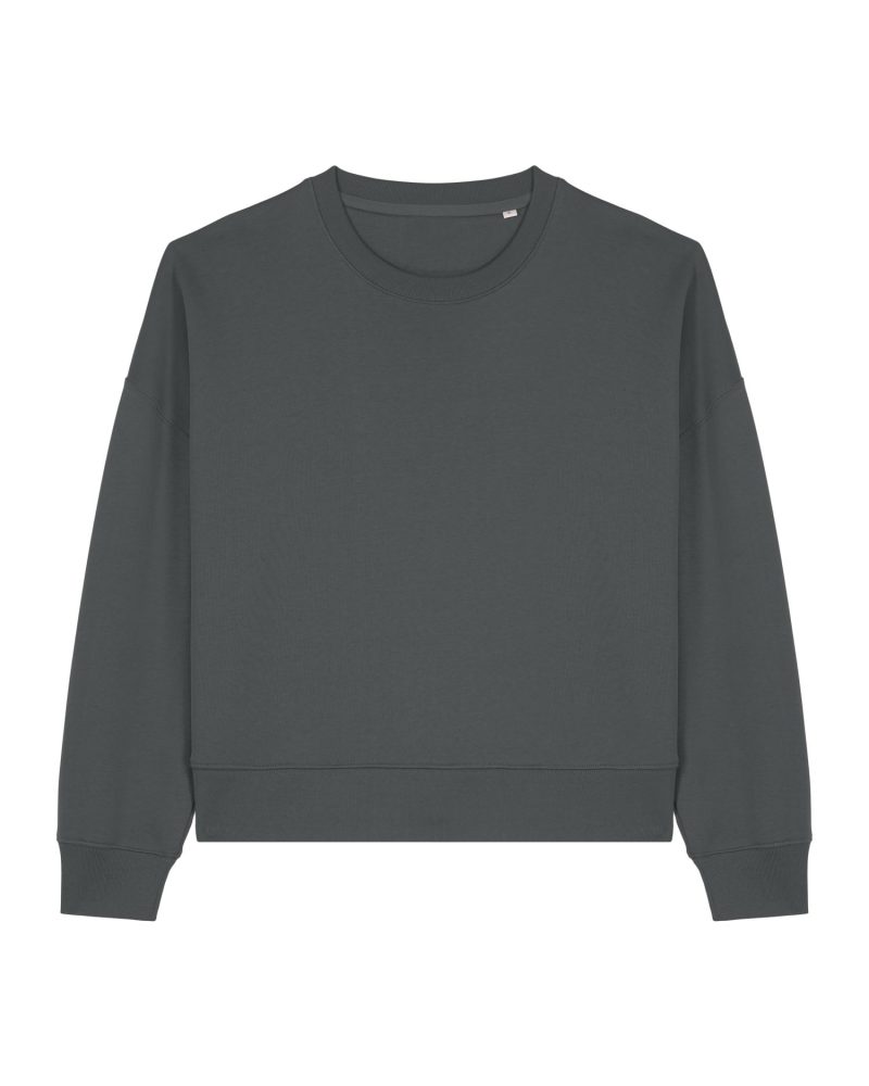 Sudadera de cuello redondo Alma Stanley Stella - Anthracite