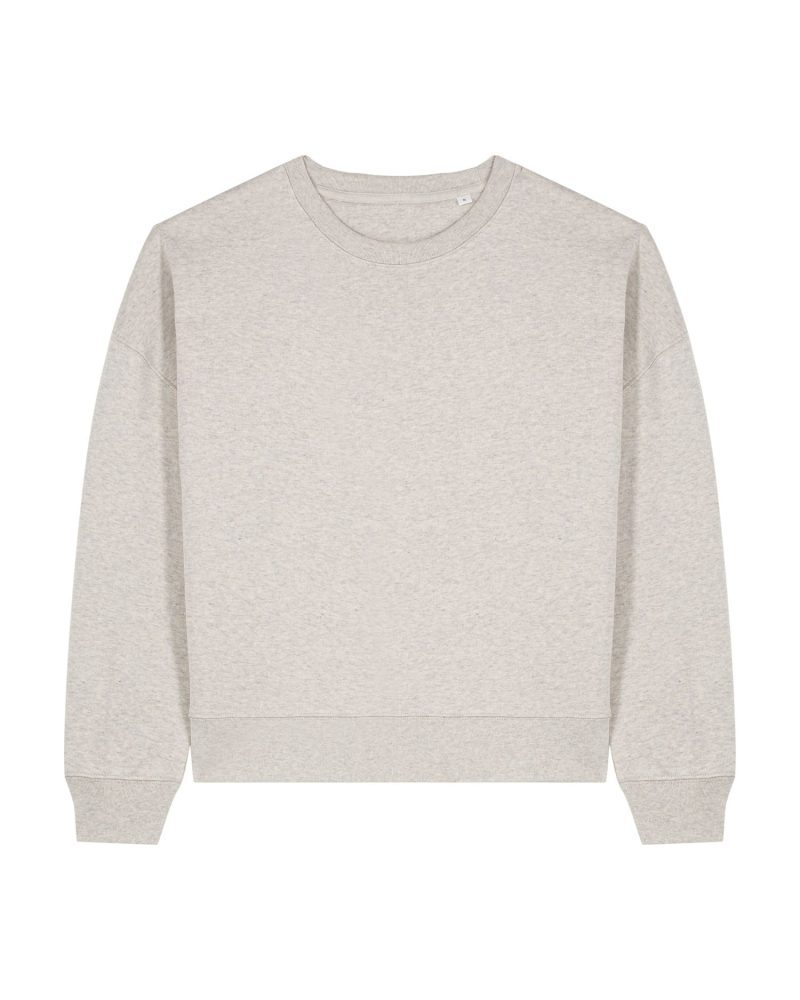 Sudadera de cuello redondo Alma Stanley Stella - Heather Haze