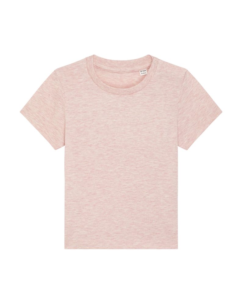 Camiseta Baby Creator Stanley Stella - Cream Heather Pink