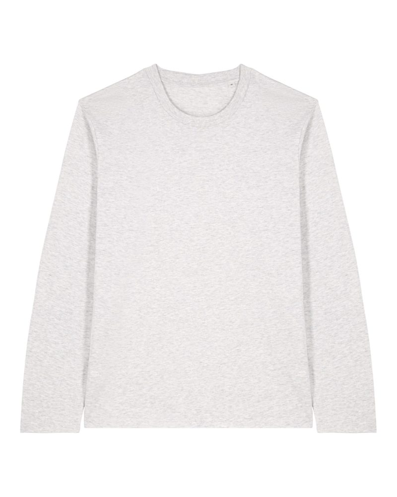 Camiseta Creator 2.0 Long Sleeve Stanley Stella - Cool Heather Grey