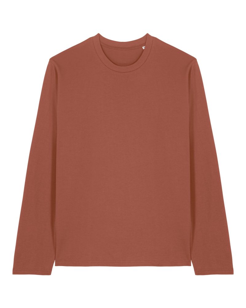 Camiseta Creator 2.0 Long Sleeve Stanley Stella - Heritage Brown
