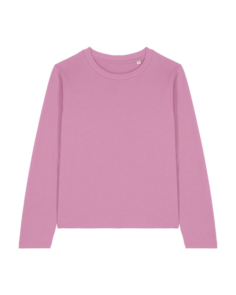 Camiseta Muser Long Sleeve Stanley Stella - Bubble Pink
