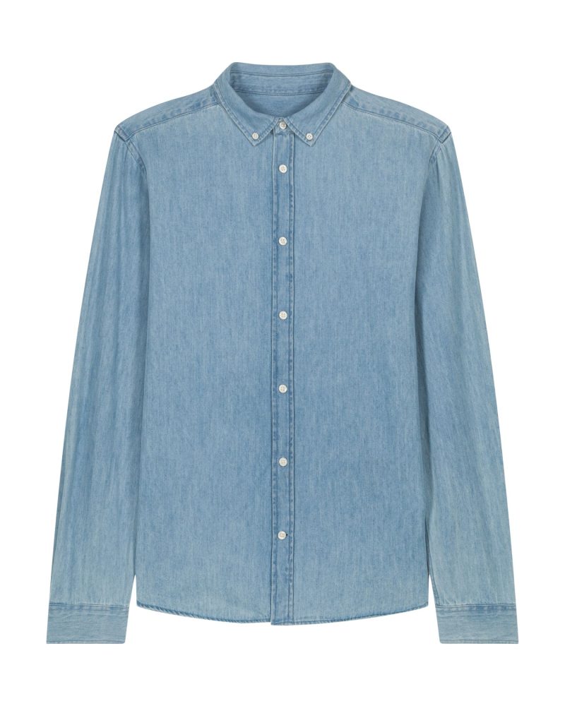 Camisa Denim Shirt Stanley Stella - Light Wash