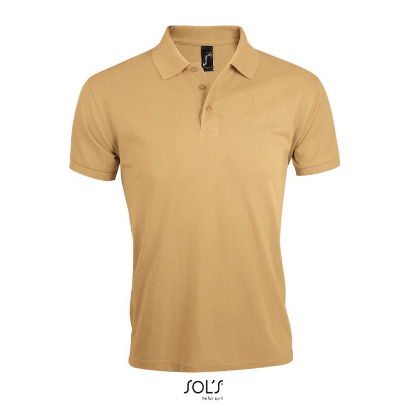 Polo De Polialgodón Para Hombre Prime Men Sols - Arena - Sols