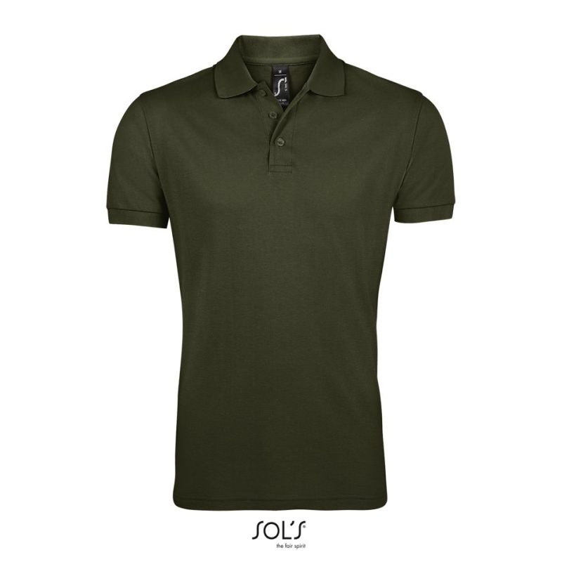 Polo De Polialgodón Para Hombre Prime Men Sols - Army - Sols