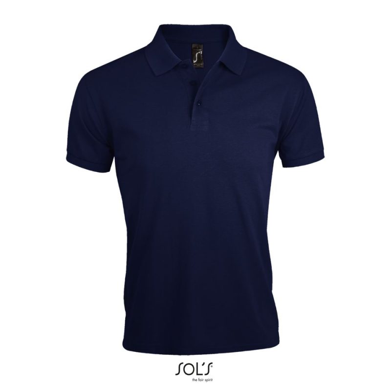 Polo De Polialgodón Para Hombre Prime Men Sols - French Marino - Sols