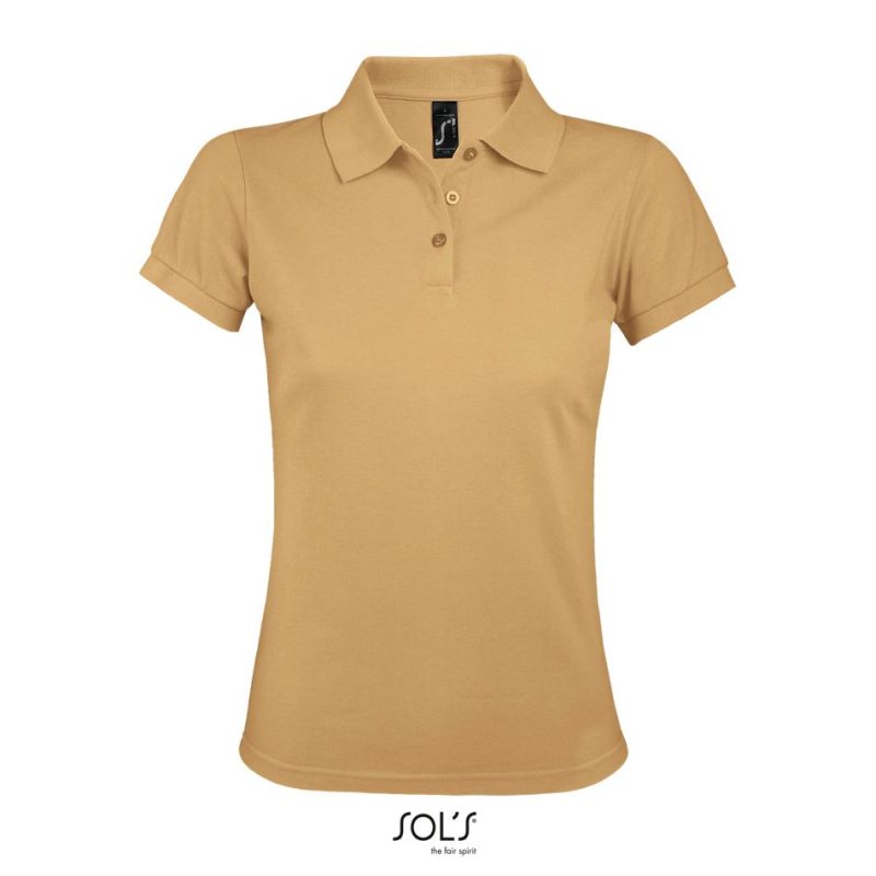 Polo De Polialgodón Para Mujer Prime Women Sols - Arena - Sols